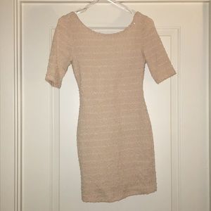 Pale Pink form-fitting Dress